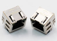 Right Angle RJ45 8P8C Modular Jack Tab Up Latch Direction For LAN Network Switch